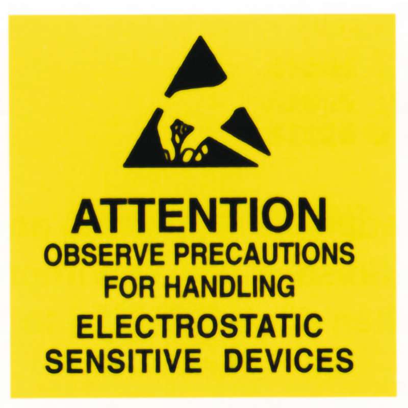 Awareness Labels, 2" x 2" (Attention) 500/Roll